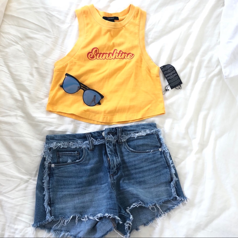 Summer “Sunshine” tank top by Forever 21